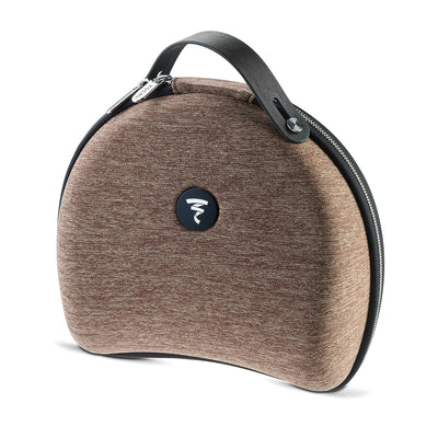 Headphone carrying case, closed